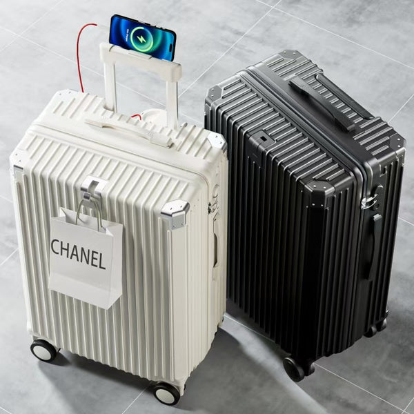 Maleta Trolley Reforzada de Gran Capacidad Anticaídas