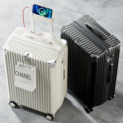Maleta Trolley Reforzada de Gran Capacidad Anticaídas