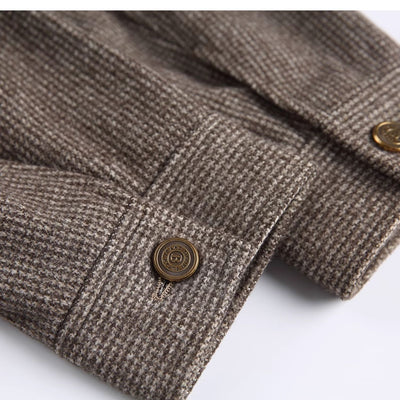 Saco Cuadros Hombre Solapas Slim - Image 3