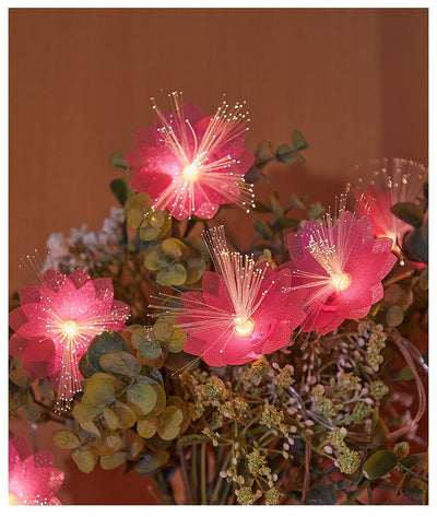 Guirnalda de Luces LED con Fibra Óptica Floral Intermitente para Bodas - Image 12