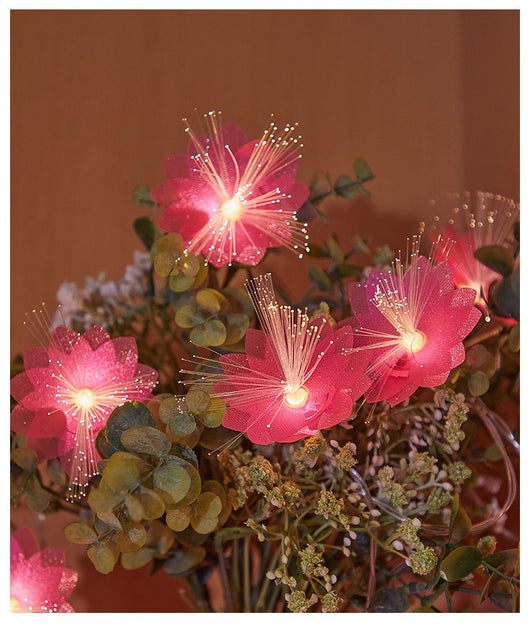 Guirnalda de Luces LED con Fibra Óptica Floral Intermitente para Bodas - Image 12