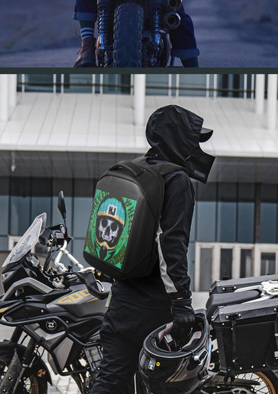 Mochila Inteligente Impermeable con Luz LED para Negocios - Image 4