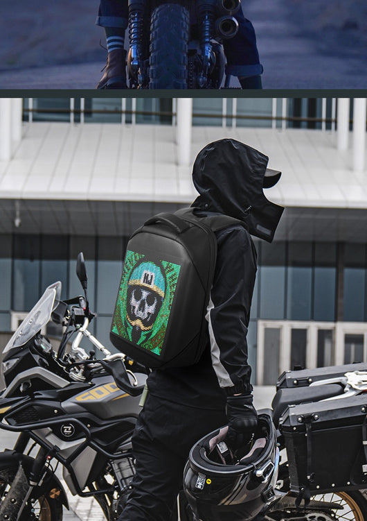 Mochila Inteligente Impermeable con Luz LED para Negocios - Image 4