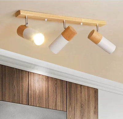 Foco Ajustable de Techo Log Simple - Iluminación Versátil - Image 7