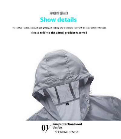 Chaqueta Deportiva de Protección Solar Ultraligera para Hombre - Image 9