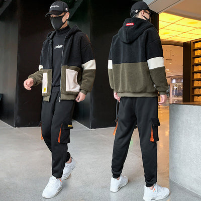 Suéter Hombre Estilo Coreano Oversized Abrigado Casual - Image 10