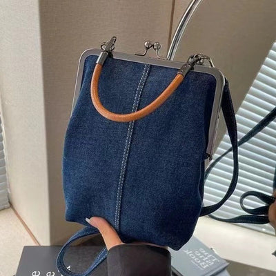 Bolsa Mensajera de Mezclilla Casual para Mujer - Image 4