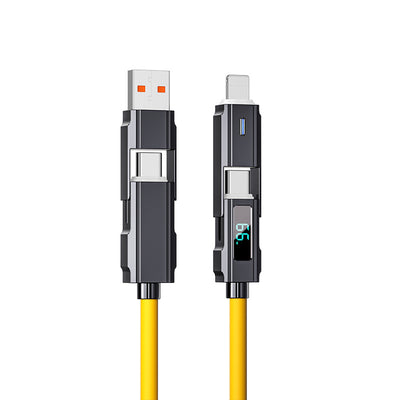 Cable USB-C 4 en 1 con Pantalla Digital y Carga Rápida PD - Image 13