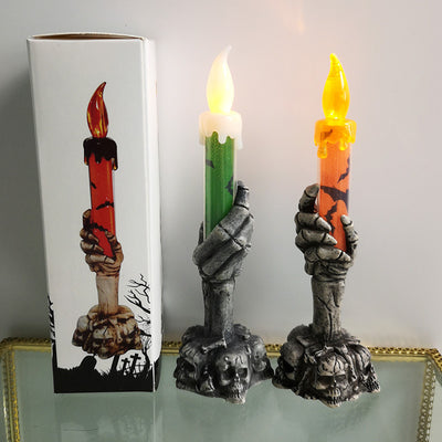 Vela Decorativa Mano Fantasma con Luz LED - Image 10