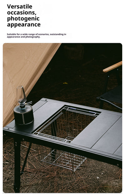Canasta Escurridor Plegable de Acero Inoxidable para Exterior - Image 9