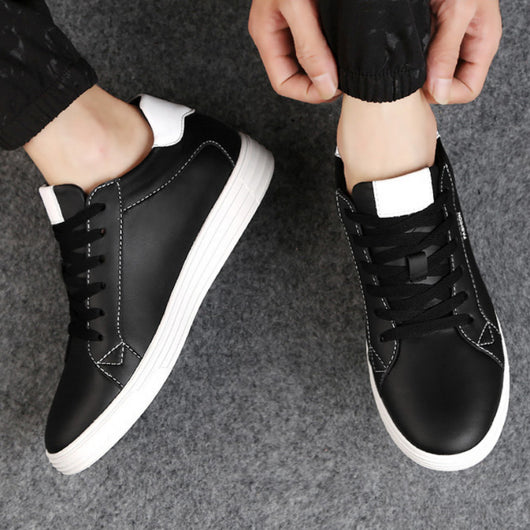 Zapatos Deportivos Casuales con Plantilla Elevadora y Tacón Plano para Hombre - Image 8