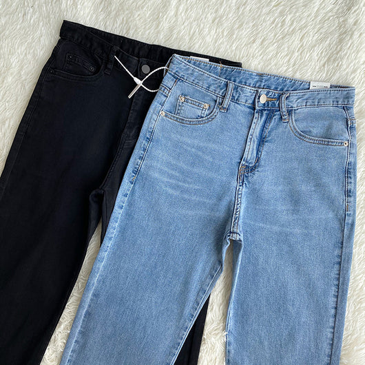 Pantalón Recto de Cintura Alta con Aberturas Laterales - Image 12