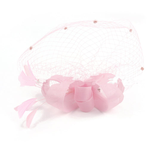 Tocado de Novia con Velo, Lazo y Sombrero de Copa - Image 17