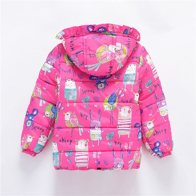 Chaqueta Acolchada con Capucha Graffiti Fashion Plus para Niños - Image 33
