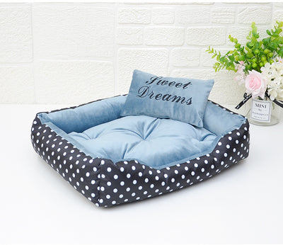 Cama Estampada de Cuatro Estaciones para Perros Pequeños - Image 11
