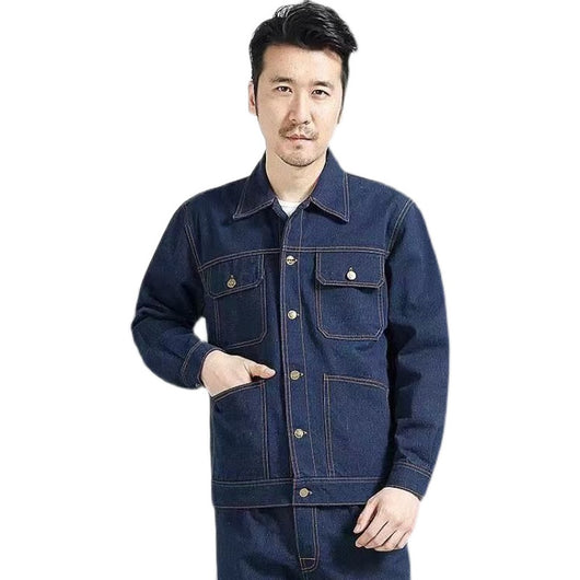 Overol Denim Resistente Reforzado para Trabajo - Image 3