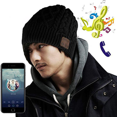 Gorro Tejido con Audífonos Inalámbricos Integrados Unisex - Image 4