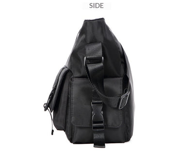 Bolsa Crossbody de Lona Utilitaria Estilo Japonés para Hombre - Image 16