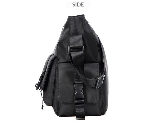 Bolsa Crossbody de Lona Utilitaria Estilo Japonés para Hombre - Image 16