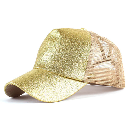 Gorra de Béisbol con Abertura para Cola y Lentejuelas - Image 18
