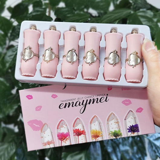 Bálsamo Labial Termocrómico Gelatina Floral - Brillo Hidratante Cambia de Color - Image 4