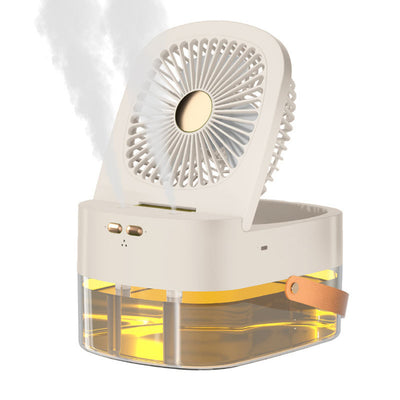 Mini Climatizador y Ventilador de Escritorio con Humidificador y Control Remoto - Image 4
