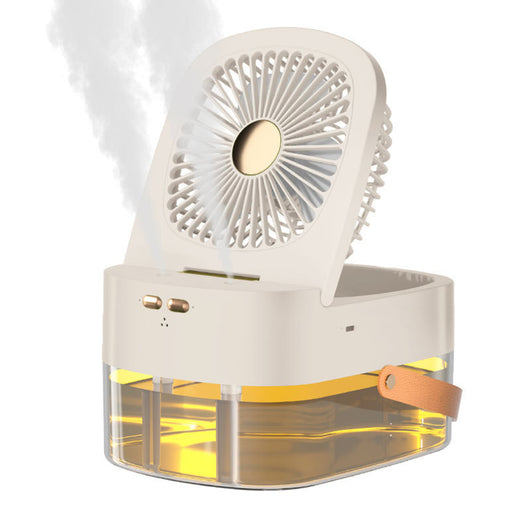 Mini Climatizador y Ventilador de Escritorio con Humidificador y Control Remoto - Image 4
