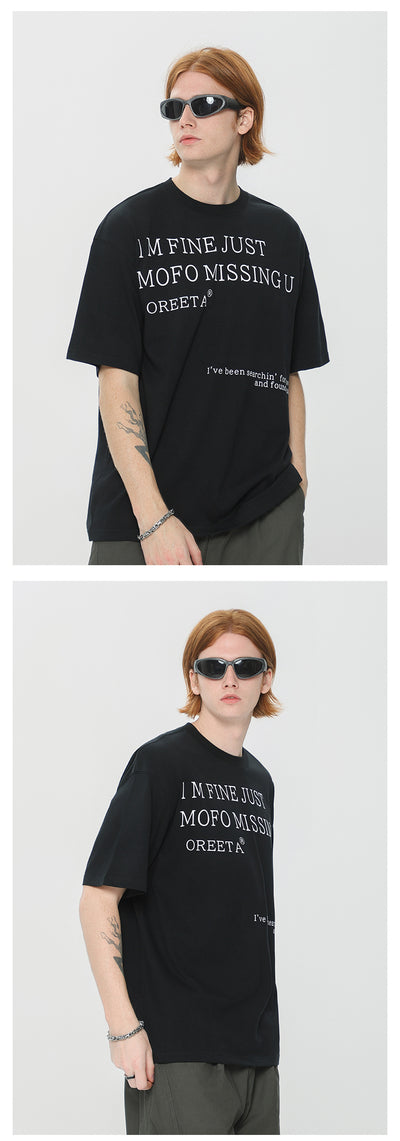 Camiseta de Algodón para Hombre con Estampado Offset - Image 13