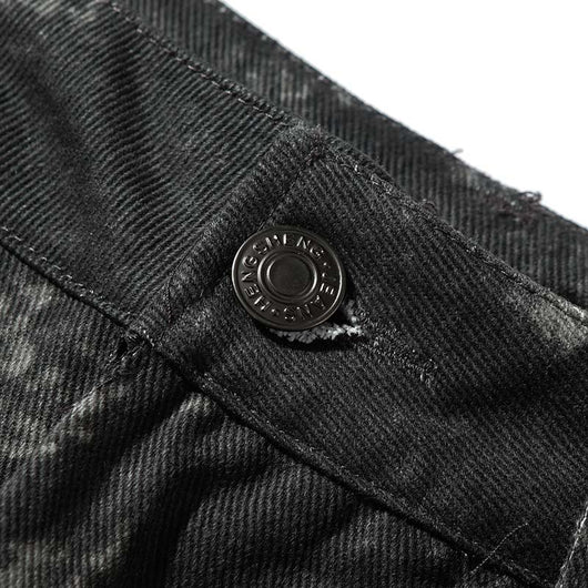 Pantalones Cargo Pleated Multi-bolsillo con Diseño Distressed American Street - Image 17