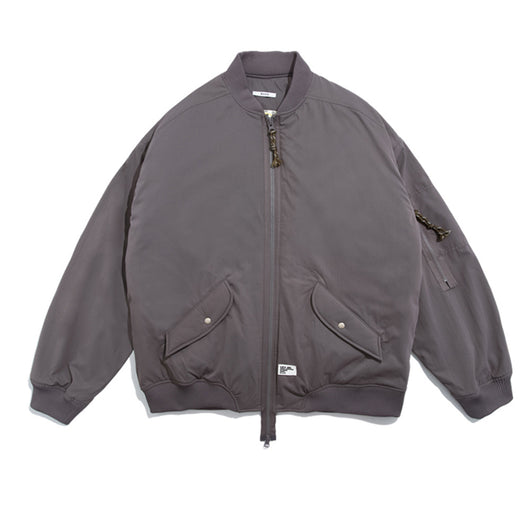 Uniforme de Vuelo Casual con Cuello Alzado y Cierre de Cremallera - Image 7