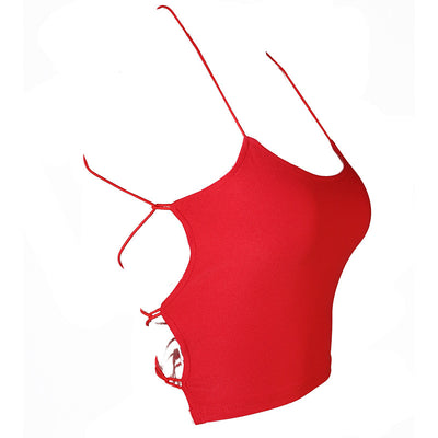 Top Corto Ajustado con Abertura Frontal para Verano - Image 20