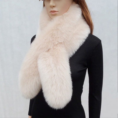 Estola de Piel Sintética Zorro y Conejo - Cuello Elegante - Image 3
