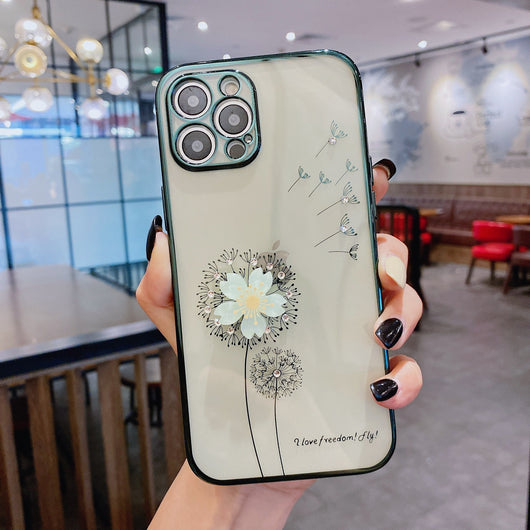Funda Giratoria 3D con Flores Lindas y Soporte para Teléfono - Image 8