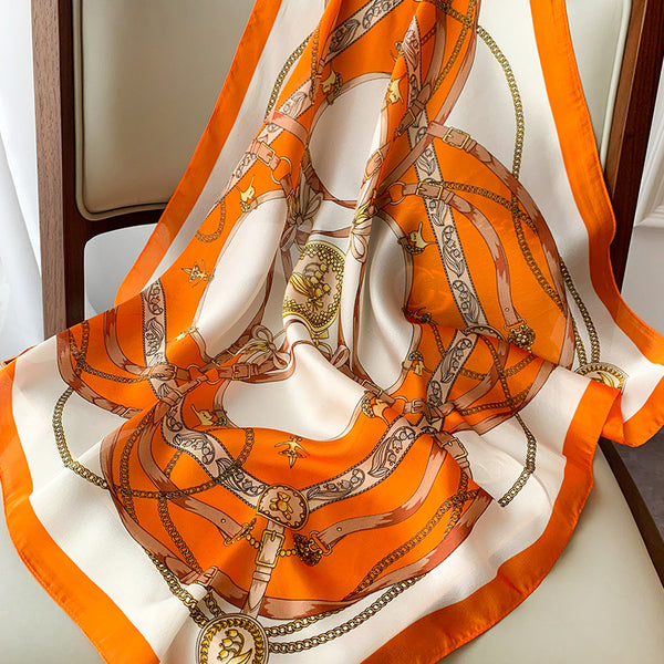 Pañuelos de Seda Estampados Personalizados para Eventos Corporativos - Image 7