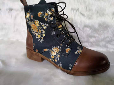 Botas Cortas Estilo Británico Retro Unisex - Image 7