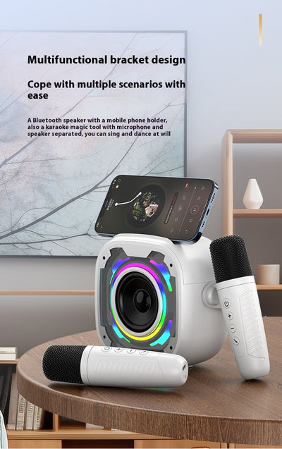 Parlante Bluetooth Portátil con Micrófono y Karaoke Integrado - Image 16