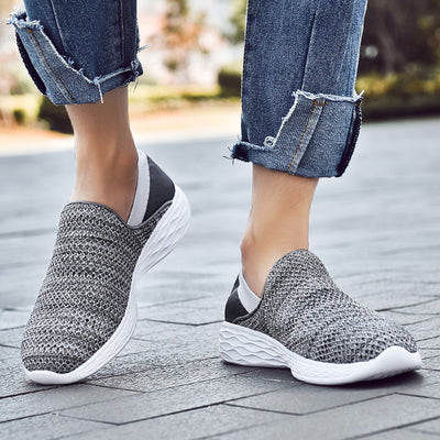 Tenis Deportivos Casuales Flyknit Mesh para Mujer - Image 7