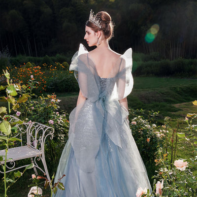 Vestido de Lujo Minimalista para Compromisos y Banquetes - Image 9