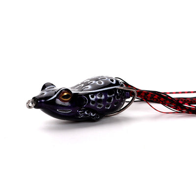 Rana Artificial Negra para Pesca de Depredadores - Señuelo Realista de Alto Rendimiento - Image 10