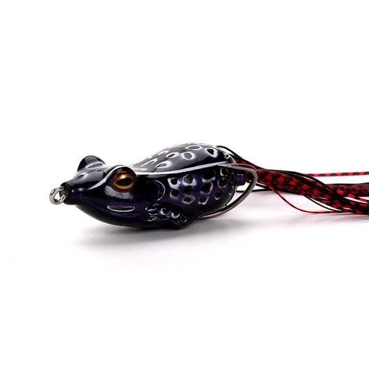 Rana Artificial Negra para Pesca de Depredadores - Señuelo Realista de Alto Rendimiento - Image 10
