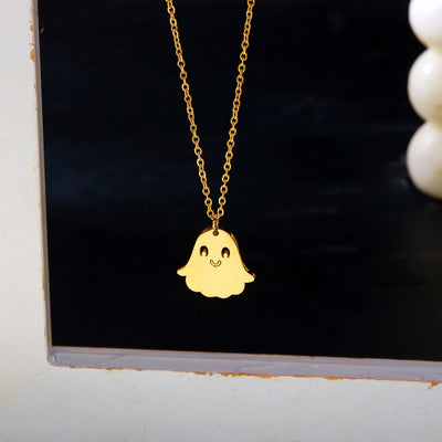 Collar con Dije de Calabaza y Fantasma para Halloween - Image 76