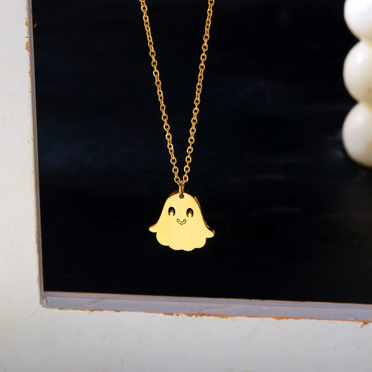 Collar con Dije de Calabaza y Fantasma para Halloween - Image 76