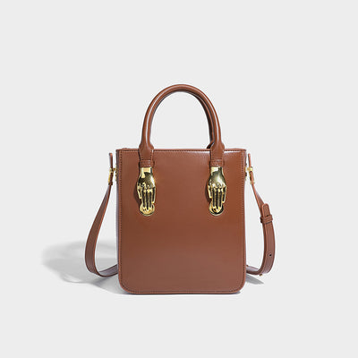 Bolso Cuadrado Metálico Compacto - Bandolera para Estudiantes - Image 3