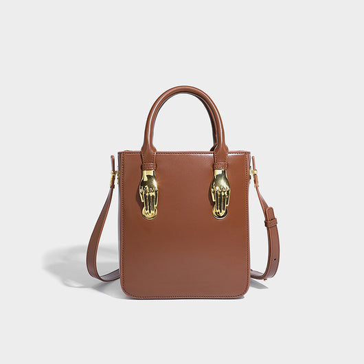 Bolso Cuadrado Metálico Compacto - Bandolera para Estudiantes - Image 3