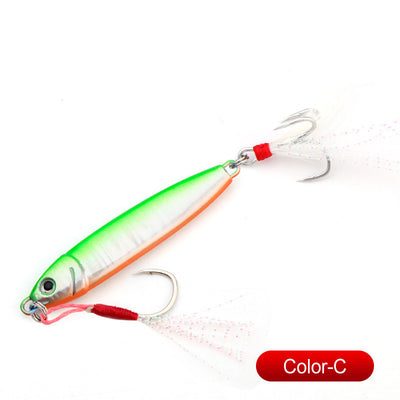 Señuelo de Plomo con Lentejuelas Metálicas para Pesca de Altura - Image 40