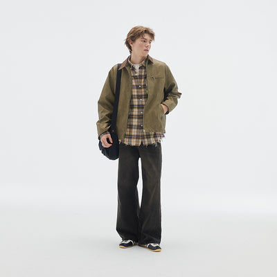 Chaqueta Retro Americana para Hombre - Colección Otoño - Image 2