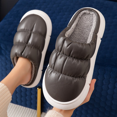 Pantuflas Cálidas de Felpa para Hombre - Comodidad de Hogar - Image 4