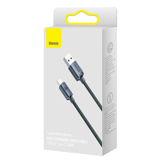 Cable USB-C de Carga Rápida Crystal Shine - Transferencia de Datos - Image 9