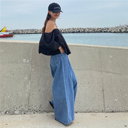 Jeans Holgados Talla Grande para Mujer - Estilo Casual Moderno - Image 4