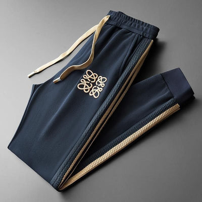 Pantalones Deportivos Harem de Lujo con Bordado y Cinta a Juego para Otoño - Image 7